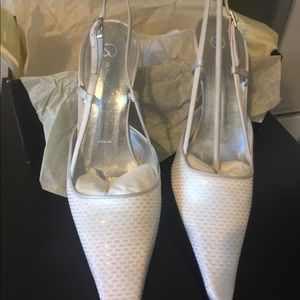 St John slingback heel.